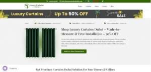 Luxury Curtains Dubai - Curtain Shop - Al Quoz, Dubai luxury-curtains-dubai in UAE